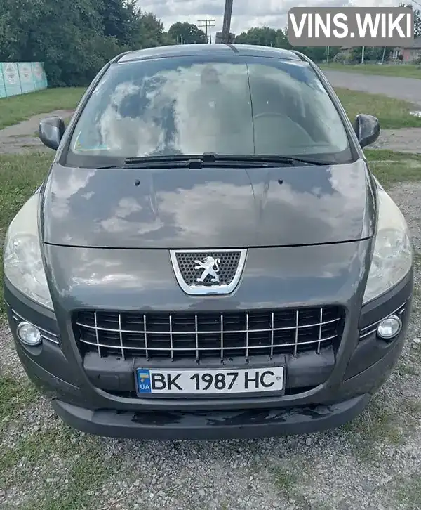 Позашляховик / Кросовер Peugeot 3008 2010 null_content л. Ручна / Механіка обл. Рівненська, Рівне - Фото 1/8