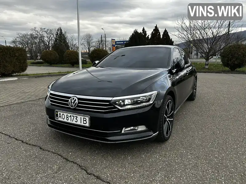 Седан Volkswagen Passat 2017 2 л. Автомат обл. Черкаська, Шпола - Фото 1/21