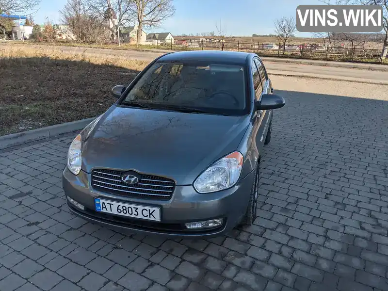 Седан Hyundai Accent 2008 1.5 л. Ручна / Механіка обл. Тернопільська, Бучач - Фото 1/17