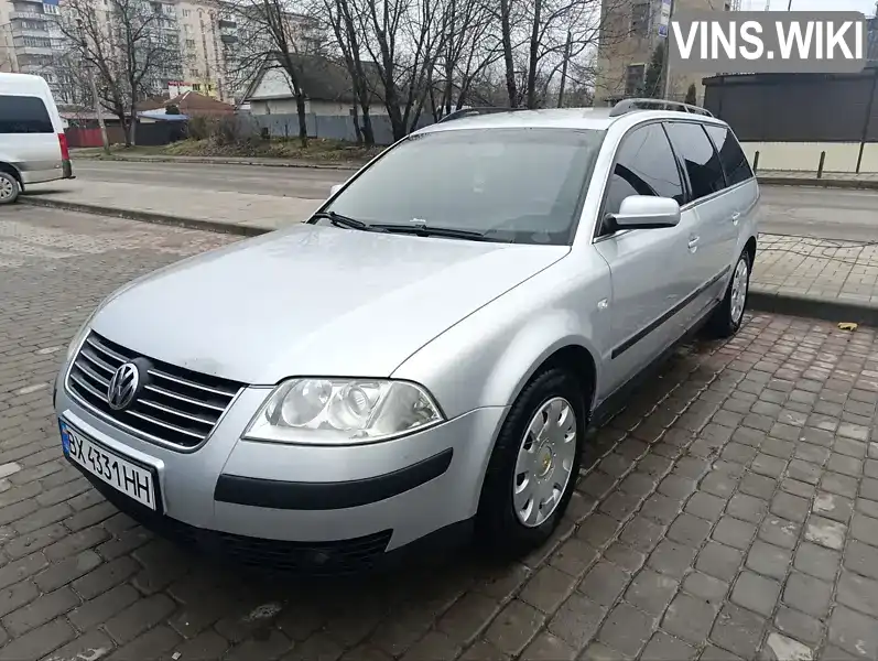 Універсал Volkswagen Passat 2003 1.6 л. Ручна / Механіка обл. Хмельницька, Кам'янець-Подільський - Фото 1/19