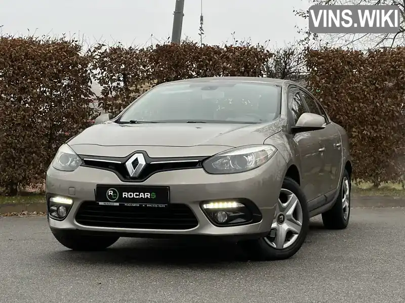 Седан Renault Fluence 2015 1.6 л. Автомат обл. Київська, Київ - Фото 1/21