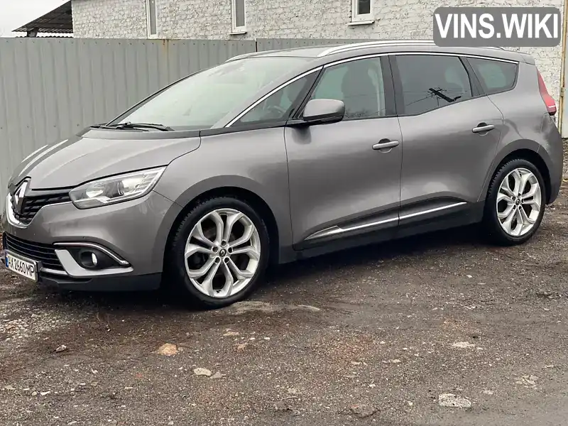 Минивэн Renault Scenic 2018 1.46 л. Автомат обл. Донецкая, Александровка - Фото 1/13