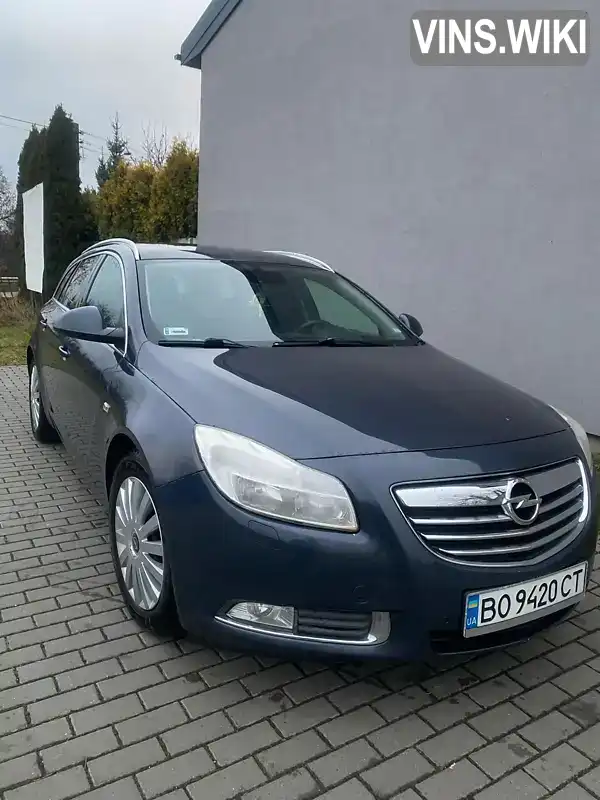 Універсал Opel Insignia 2011 1.96 л. Ручна / Механіка обл. Тернопільська, Тернопіль - Фото 1/17