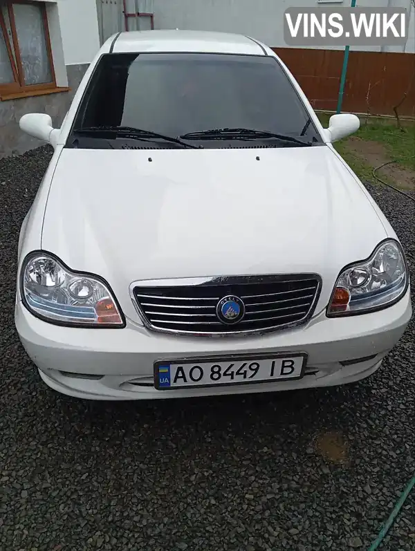 Седан Geely CK-2 2013 1.5 л. Ручна / Механіка обл. Закарпатська, Мукачево - Фото 1/5