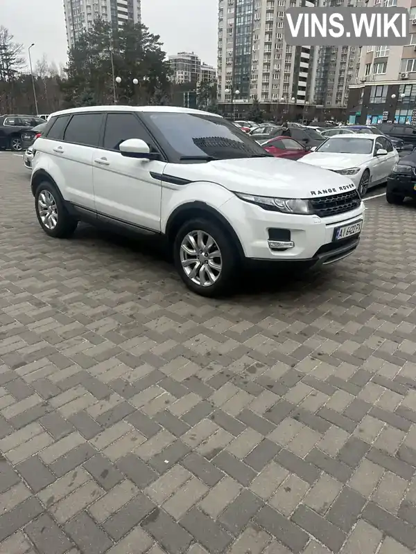 Позашляховик / Кросовер Land Rover Range Rover Evoque 2015 2.18 л. Автомат обл. Київська, Бровари - Фото 1/16