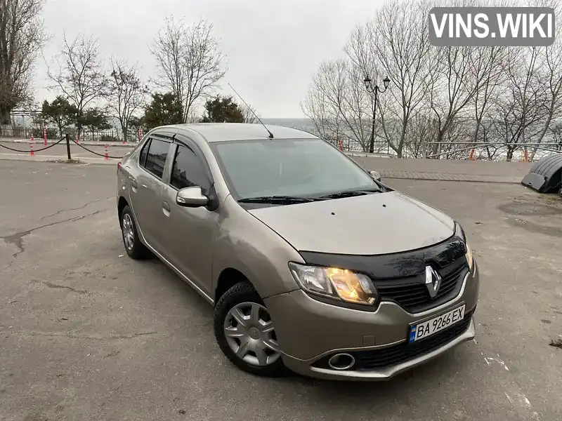 Седан Renault Logan 2013 1.15 л. Ручна / Механіка обл. Одеська, Савран - Фото 1/12