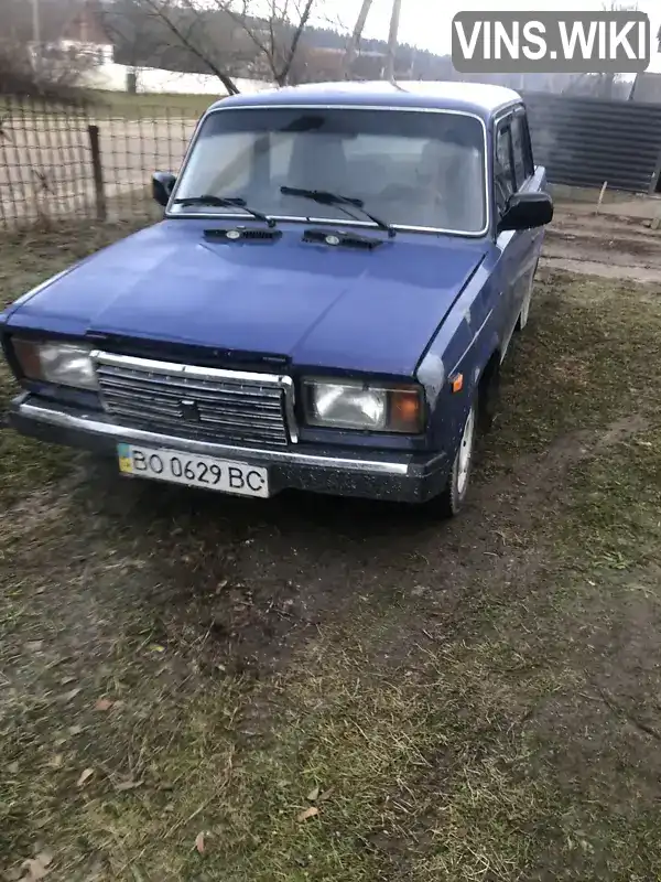 Седан ВАЗ / Lada 2107 2005 null_content л. Ручна / Механіка обл. Хмельницька, Ізяслав - Фото 1/7