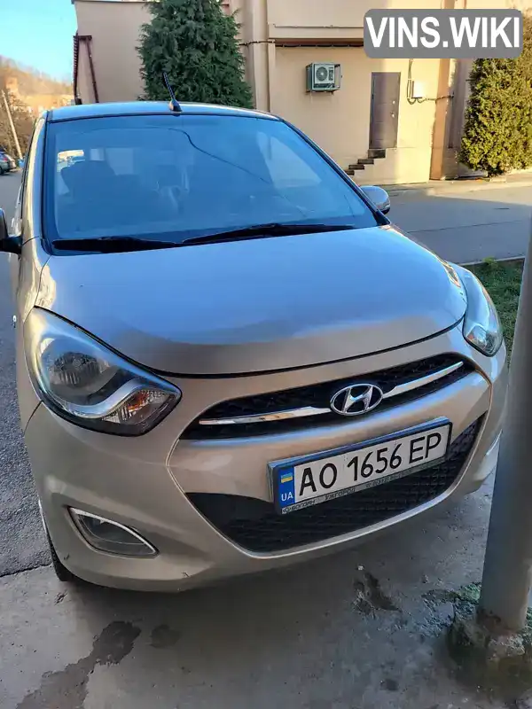 Хетчбек Hyundai i10 2012 null_content л. Автомат обл. Закарпатська, Мукачево - Фото 1/11