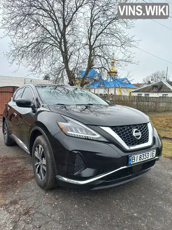 Позашляховик / Кросовер Nissan Murano 2020 3.5 л. Варіатор обл. Полтавська, Лубни - Фото 1/21