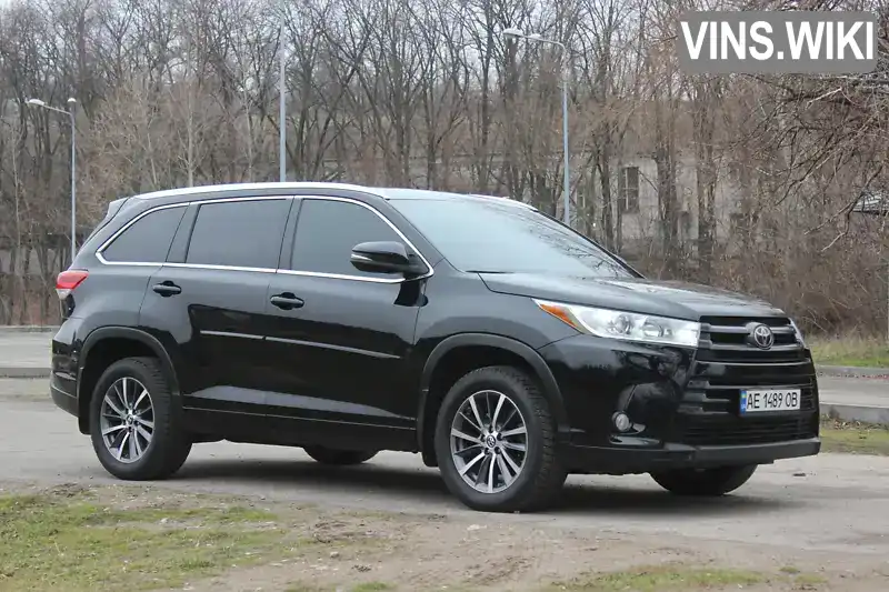 Внедорожник / Кроссовер Toyota Highlander 2017 3.46 л. Автомат обл. Днепропетровская, Днепр (Днепропетровск) - Фото 1/21