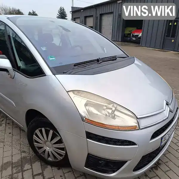 Мінівен Citroen C4 Picasso 2007 1.56 л. Ручна / Механіка обл. Волинська, Ковель - Фото 1/11