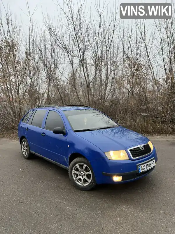 Універсал Skoda Fabia 2003 1.39 л. Ручна / Механіка обл. Харківська, Харків - Фото 1/7