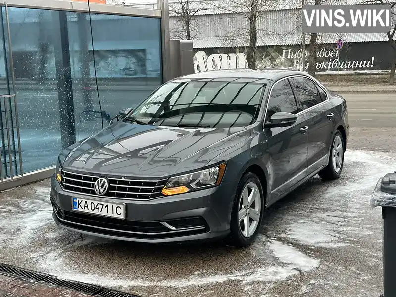 Седан Volkswagen Passat 2015 1.8 л. Автомат обл. Київська, Київ - Фото 1/21