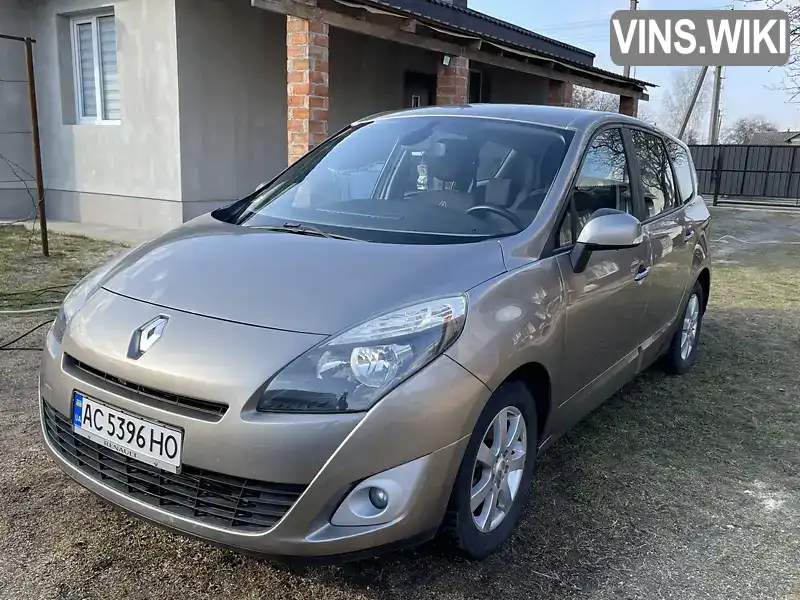 Мінівен Renault Grand Scenic 2009 1.46 л. Ручна / Механіка обл. Волинська, Маневичі - Фото 1/17