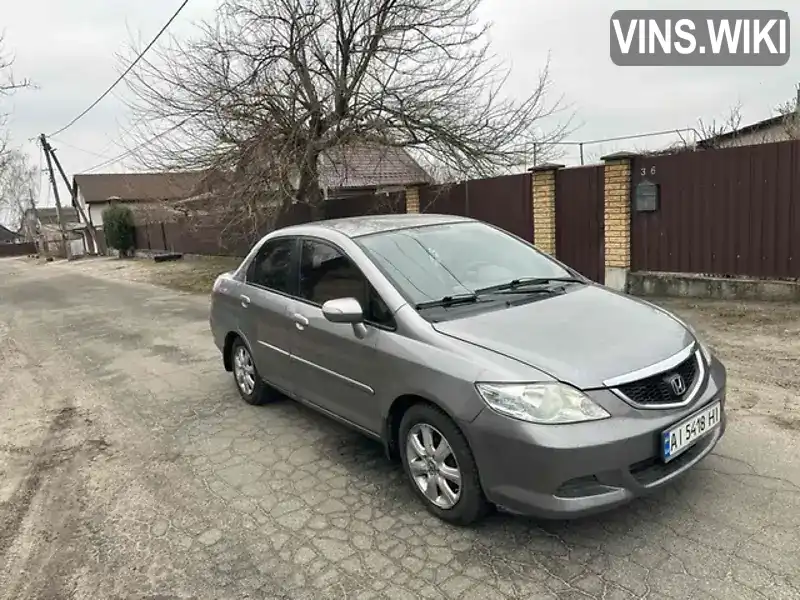 Седан Honda City 2007 1.5 л. Вариатор обл. Киевская, Киев - Фото 1/13