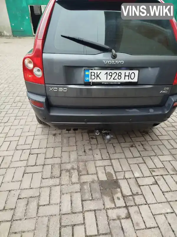 Позашляховик / Кросовер Volvo XC90 2005 2.4 л. Автомат обл. Рівненська, Березне - Фото 1/19