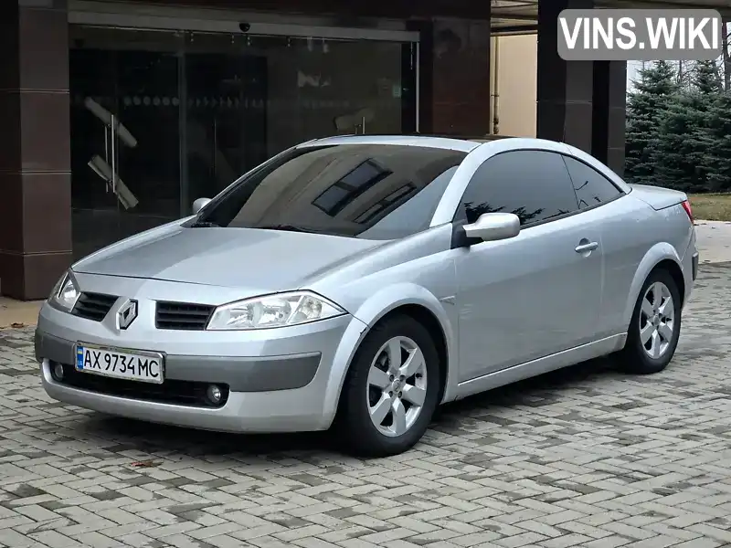 Кабріолет Renault Megane 2005 null_content л. Автомат обл. Харківська, Харків - Фото 1/21