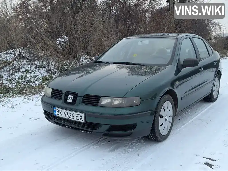 Седан SEAT Toledo 1999 1.6 л. Ручная / Механика обл. Ровенская, Костополь - Фото 1/21