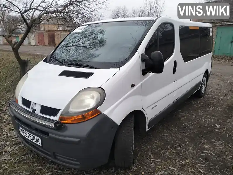 Мінівен Renault Trafic 2003 1.9 л. Ручна / Механіка обл. Київська, Біла Церква - Фото 1/11