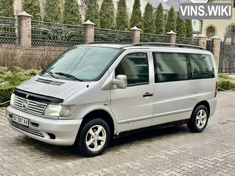 Мінівен Mercedes-Benz Vito 1999 2.2 л. Ручна / Механіка обл. Чернівецька, Сторожинець - Фото 1/21