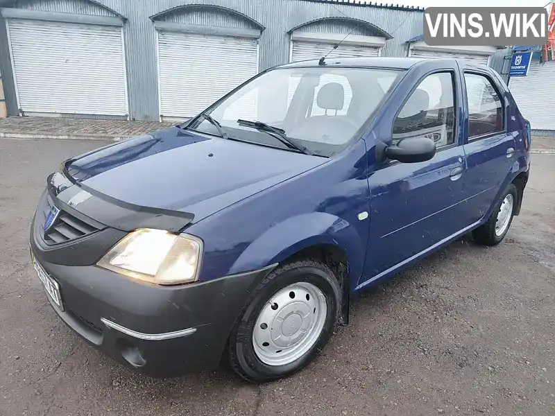 Седан Dacia Logan 2008 1.4 л. Ручна / Механіка обл. Сумська, Глухів - Фото 1/21