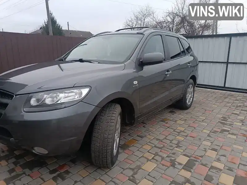 Позашляховик / Кросовер Hyundai Santa FE 2007 2.2 л. Автомат обл. Київська, Київ - Фото 1/10