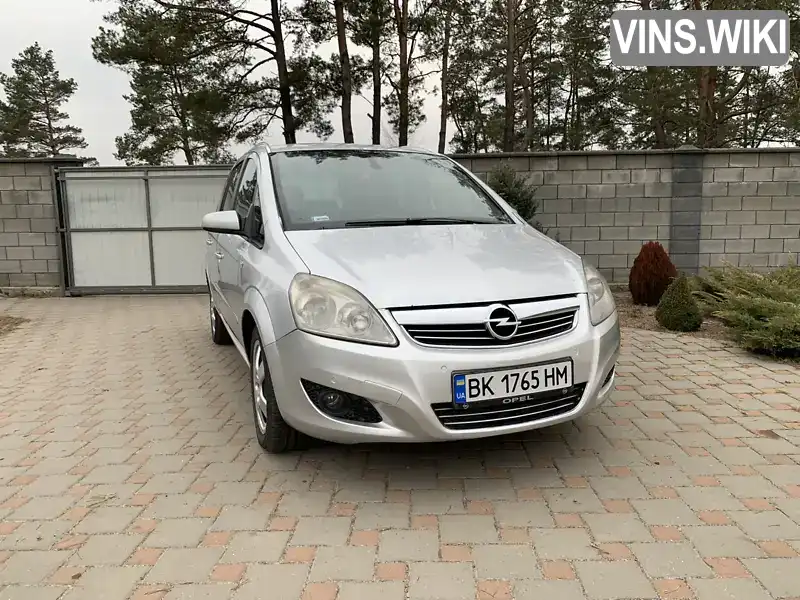 Мінівен Opel Zafira 2009 1.91 л. Ручна / Механіка обл. Рівненська, Рівне - Фото 1/21