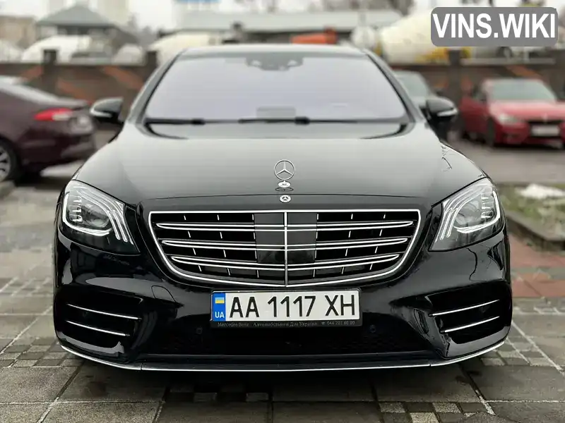 Седан Mercedes-Benz S-Class 2018 3 л. Автомат обл. Київська, Київ - Фото 1/21