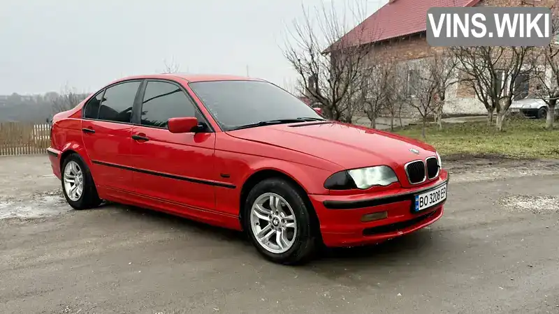 Седан BMW 3 Series 1998 1.9 л. Ручна / Механіка обл. Тернопільська, Кременець - Фото 1/14