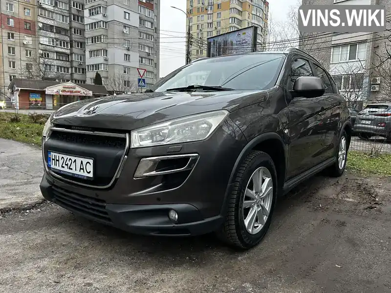 Позашляховик / Кросовер Peugeot 4008 2012 2 л. Варіатор обл. Львівська, Львів - Фото 1/21