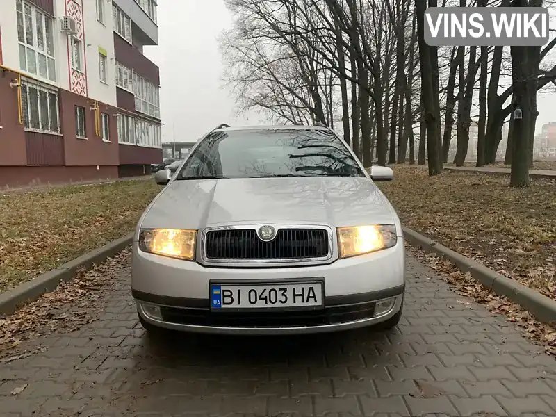 Універсал Skoda Fabia 2004 1.39 л. Ручна / Механіка обл. Полтавська, Полтава - Фото 1/21