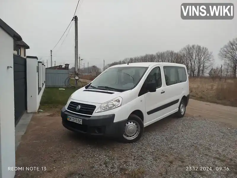 Мінівен Fiat Scudo 2008 2 л. обл. Київська, Макарів - Фото 1/12