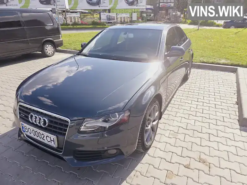 Седан Audi A4 2011 1.98 л. Автомат обл. Тернопільська, Тернопіль - Фото 1/21