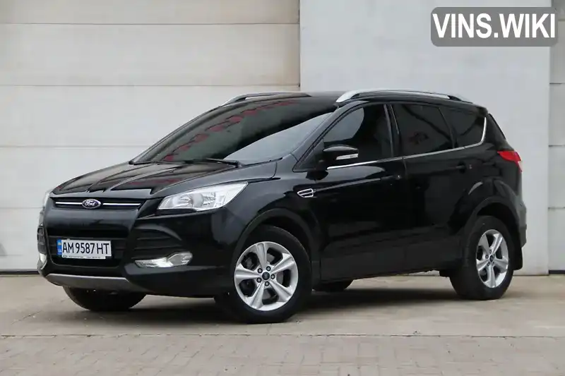 Позашляховик / Кросовер Ford Kuga 2014 2 л. Автомат обл. Житомирська, Житомир - Фото 1/21