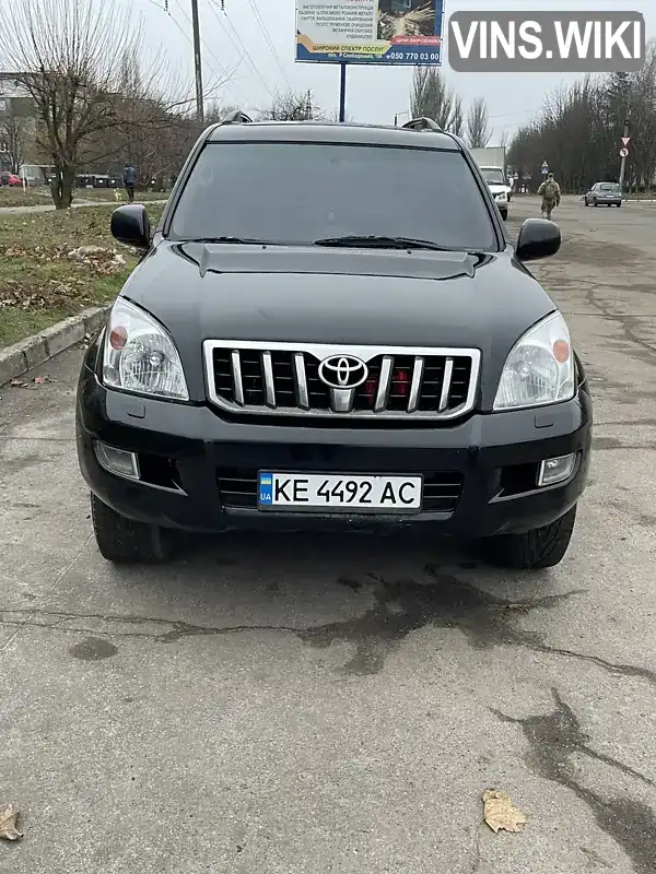 Позашляховик / Кросовер Toyota Land Cruiser Prado 2004 null_content л. Автомат обл. Кіровоградська, Кропивницький (Кіровоград) - Фото 1/13