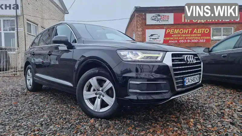 Позашляховик / Кросовер Audi Q7 2016 3 л. Автомат обл. Черкаська, Сміла - Фото 1/21