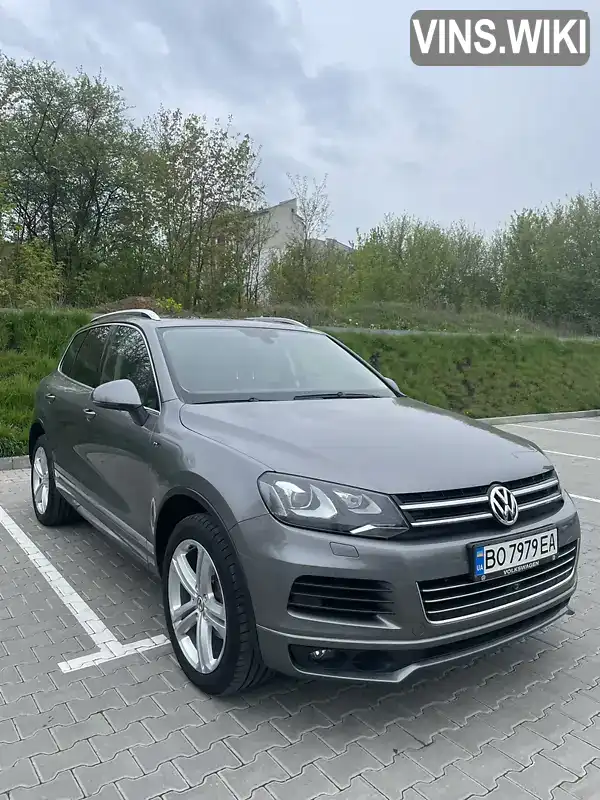 Позашляховик / Кросовер Volkswagen Touareg 2013 2.97 л. Автомат обл. Тернопільська, Тернопіль - Фото 1/8