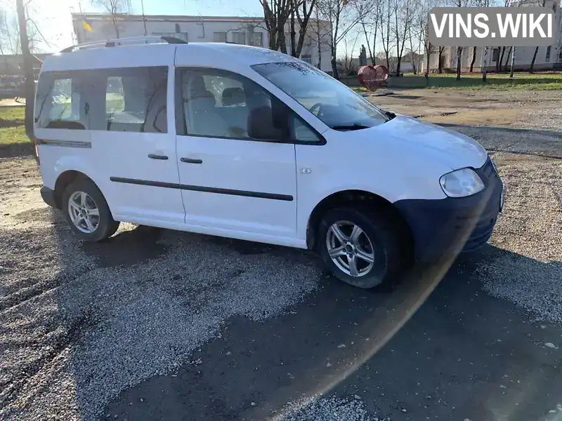 Мінівен Volkswagen Caddy 2004 2 л. Ручна / Механіка обл. Закарпатська, Виноградів - Фото 1/8