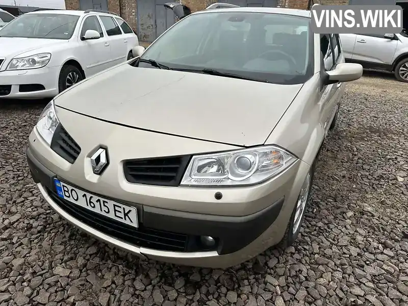 Універсал Renault Megane 2006 1.6 л. Ручна / Механіка обл. Рівненська, Радивилів - Фото 1/16