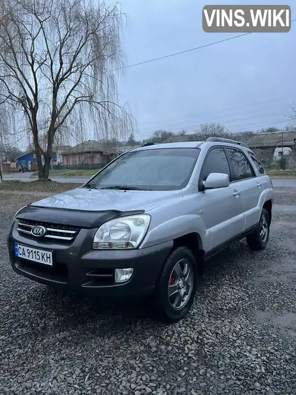 Позашляховик / Кросовер Kia Sportage 2005 2 л. Ручна / Механіка обл. Черкаська, Умань - Фото 1/15