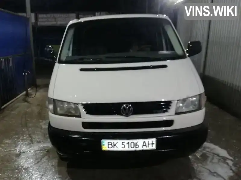 Мінівен Volkswagen Transporter 2003 2.5 л. Ручна / Механіка обл. Рівненська, Вараш (Кузнецовськ) - Фото 1/3