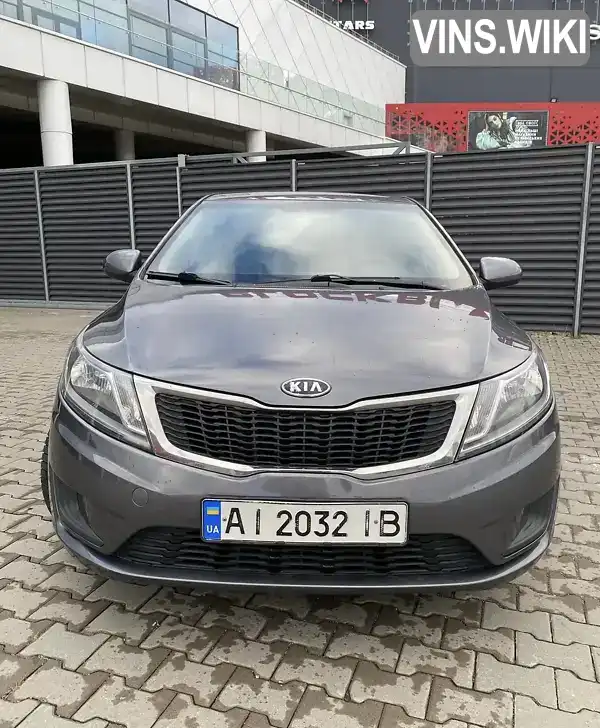 Седан Kia Rio 2012 1.4 л. Автомат обл. Київська, Київ - Фото 1/13