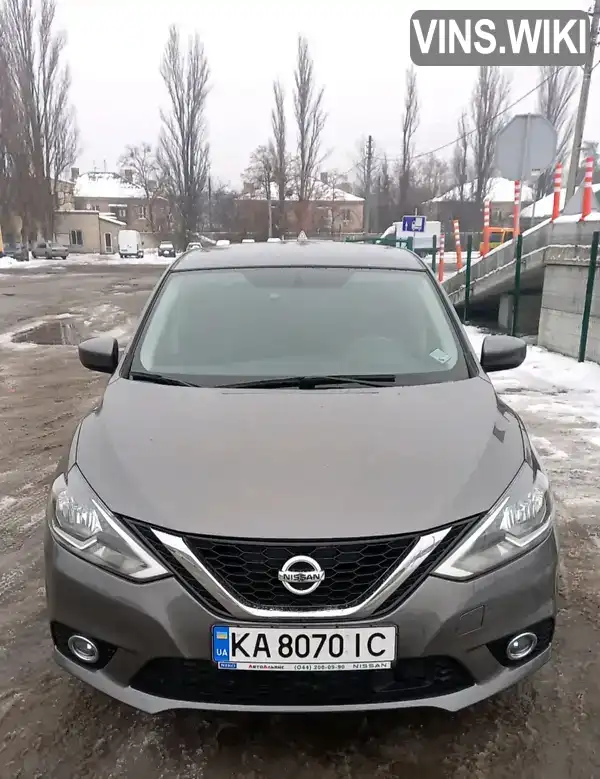 Седан Nissan Sentra 2018 1.8 л. Автомат обл. Київська, Київ - Фото 1/9