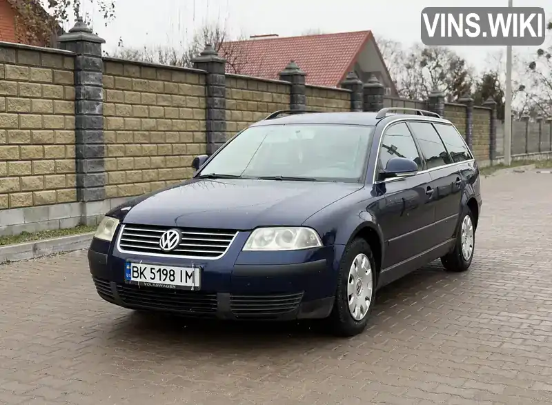 Універсал Volkswagen Passat 2004 1.6 л. Ручна / Механіка обл. Рівненська, Рівне - Фото 1/21