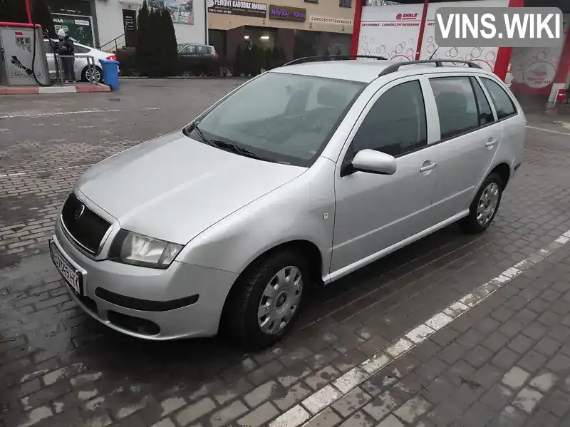 Універсал Skoda Fabia 2006 1.39 л. Ручна / Механіка обл. Вінницька, Вінниця - Фото 1/19