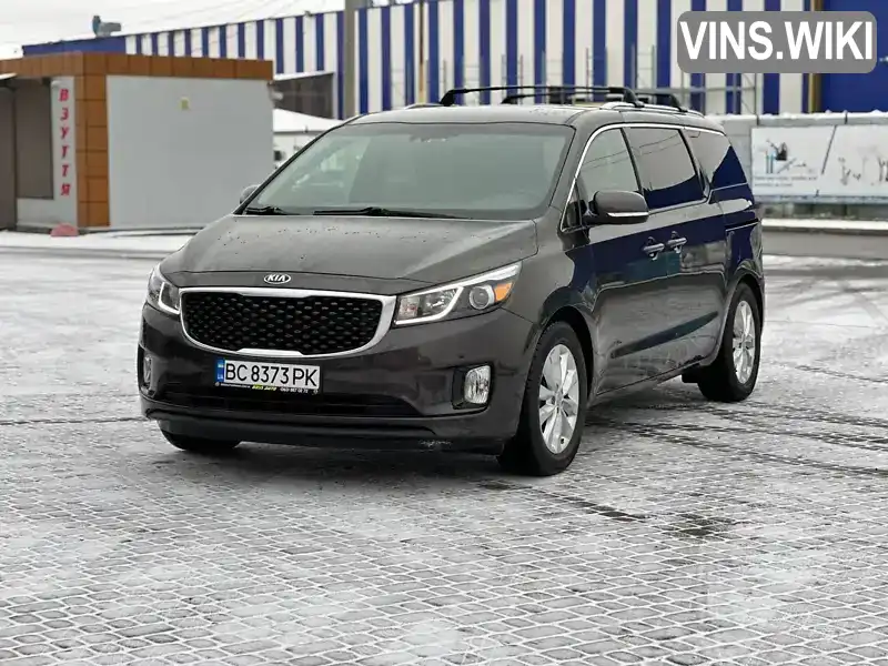 Мінівен Kia Sedona 2016 3.34 л. Автомат обл. Львівська, Стрий - Фото 1/21