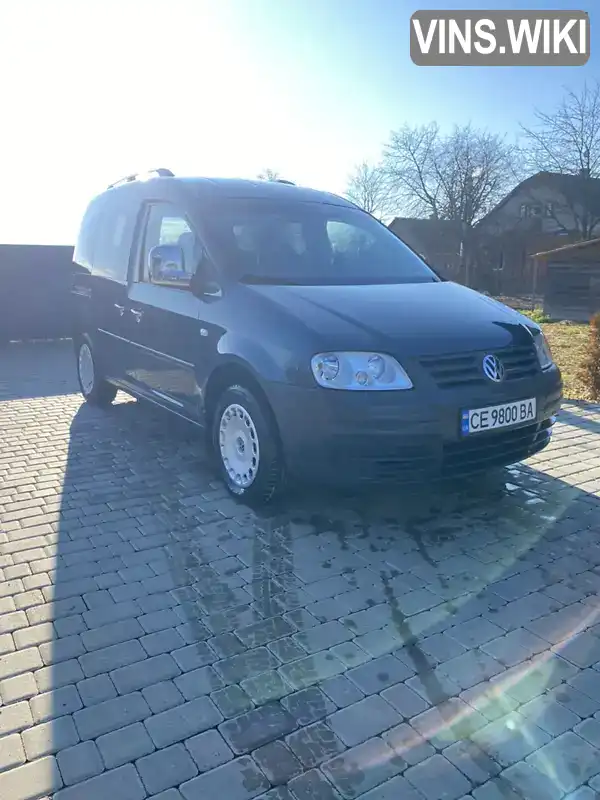 Мінівен Volkswagen Caddy 2006 1.9 л. Ручна / Механіка обл. Чернівецька, Чернівці - Фото 1/18