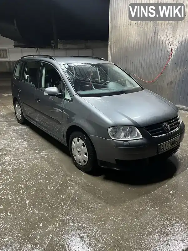 Мінівен Volkswagen Touran 2004 1.6 л. Ручна / Механіка обл. Київська, Біла Церква - Фото 1/10