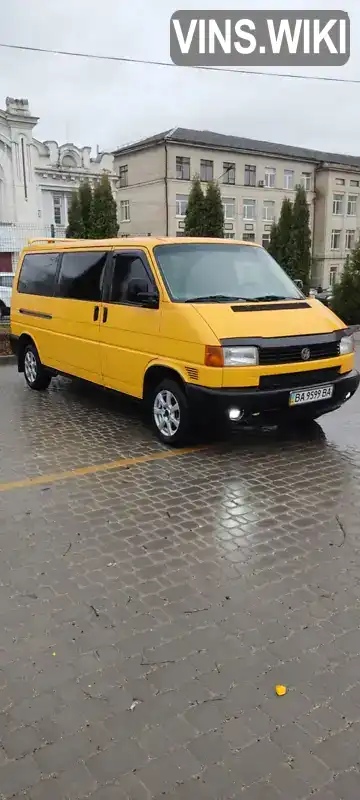 Мінівен Volkswagen Transporter 1996 1.9 л. Ручна / Механіка обл. Кіровоградська, Кропивницький (Кіровоград) - Фото 1/21