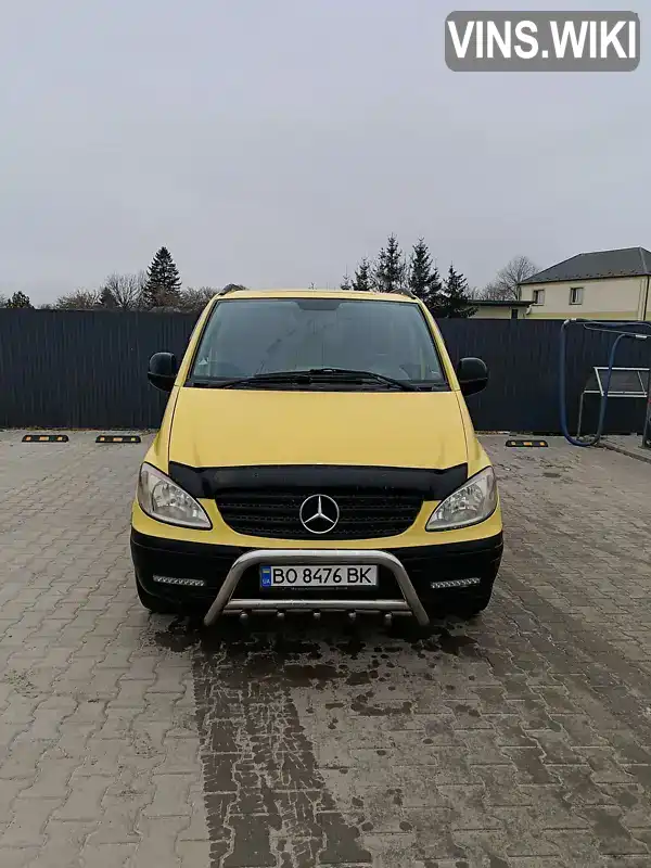 Мінівен Mercedes-Benz Vito 2004 2.15 л. Ручна / Механіка обл. Тернопільська, Тернопіль - Фото 1/21